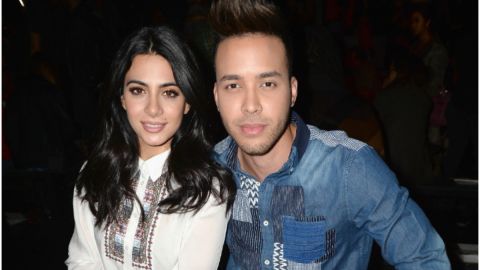 Prince Royce y Emeraude Toubia.