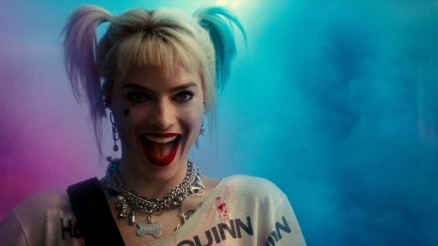 Margot Robbie como Harley Quinn en Birds of Prey.