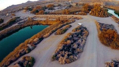 Canal salino del río Colorado.