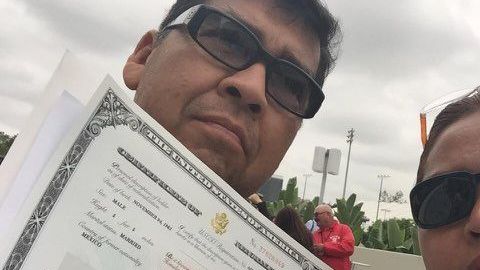 Esmirna Brito suplica al gobierno de EEU la dejen entrar al país para atender a esposo enfermo. (Foto suministrada)