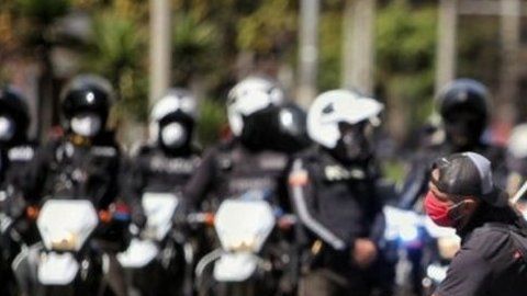 Los universitarios fueron protagonistas de la jornada de protestas en Quito