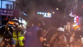 Las protestas son intensas en Hong Kong desde hace semana.