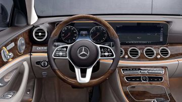 Interior del Mercedes-Benz Clase E 2020. 
Crédito: Cortesía Mercedes-Benz.