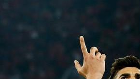 Marco Asensio celebra su gol al Bayern Munich