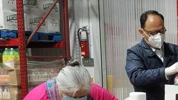 Preparación de las canastas básicas en El Bronx