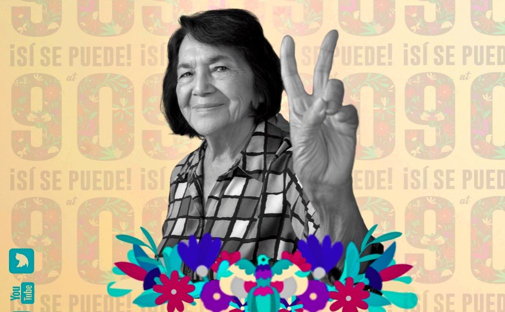 ¡Sí se puede a los 90! Así festejará Dolores Huerta su cumpleaños virtual