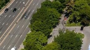 El retrato sólo se puede ver completo desde el aire