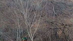 HUETAMO (MÉXICO), 23/05/2020.- Fotografía de una camioneta donde fueron encontrados doce cadáveres, este sábado, en Huetamo, estado de Michoacán (México). Narcotraficantes abandonaron los cuerpos de 12 hombres en una camioneta tras asesinarlos a balazos en el límite de los estados de Michoacán y Guerrero, en el occidente de México, revelaron autoridades este sábado.