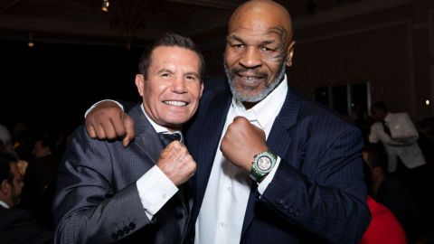 Mike Tyson y Julio Cesar Chávez.