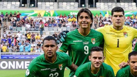 Selección boliviana de Futbol en la Copa América 2019.