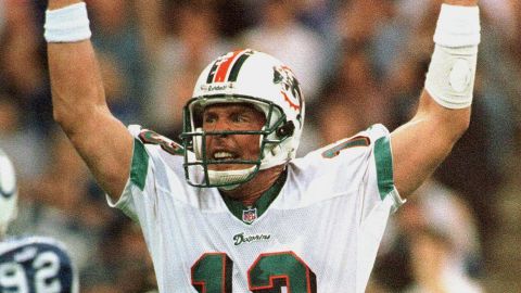 A pesar de no obtener un título, Dan Marino fue el quarterback con mejores números al mando de Don Shula.