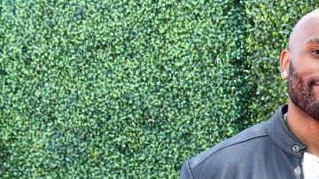 Shad Gaspard (izquierda) con Jas Mathur en la alfombra roja de los MTV Movie Awards 2019.