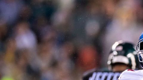 Deandre Baker de los Gigantes de Nueva York.