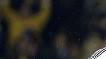 Ronaldo celebrando un gol con el Real Madrid.