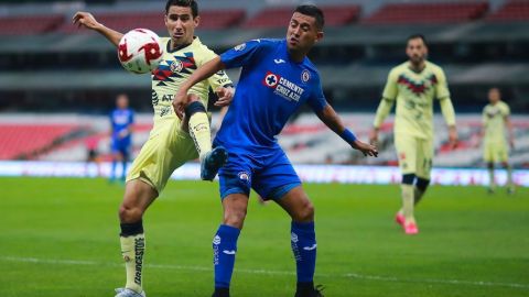 América vs. Cruz Azul fue el último partido que se jugó antes del parón de la Liga MX.