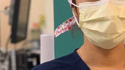 Gina Mendoza, enferma de urgencias y madre de cinco hijos.