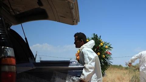 Muertos por coronavirus en México.