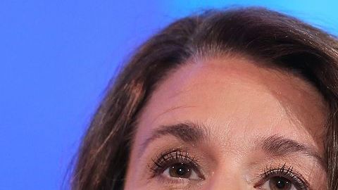 Melinda Gates y el presidente Donald Trump.