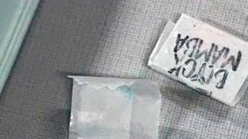 Paquetes de droga con las diferentes "marcas" comerciales