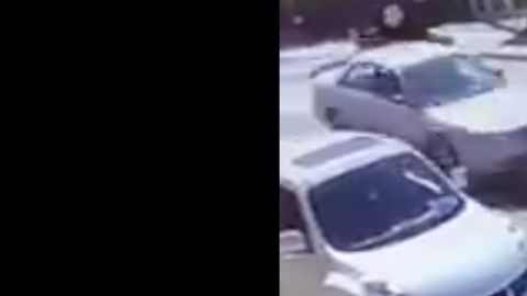 VIDEO: Sicario le dispara y luego auto le pasa encima a toda velocidad