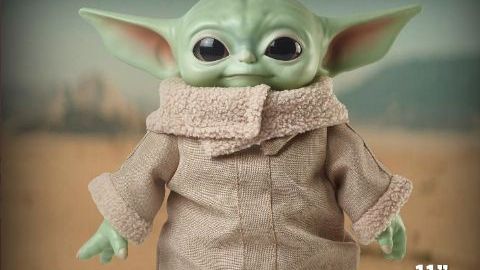 Mattel espera alcanzar los 750 mil juguetes de peluche del personaje "Baby Yoda". Foto: Cortesía