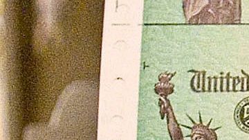 cheque departamento del tesoro