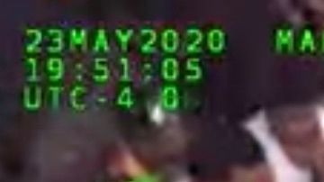 Imagen aérea de la fiesta multitudinaria del Memorial Weekend en Daytona Beach.