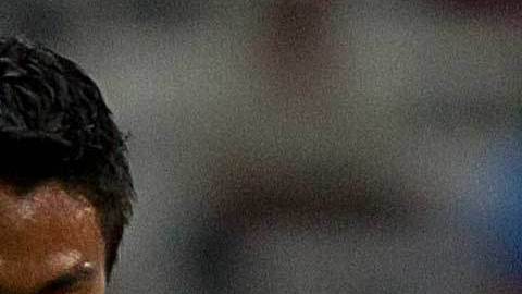 Reimond Manco en su breve paso por el Atlante.