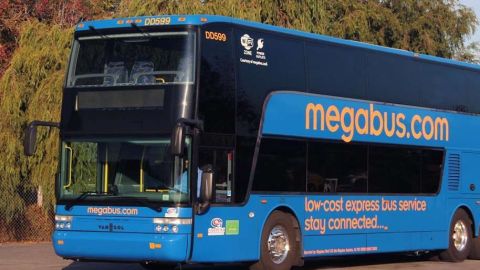 Unidad de dos pisos de Megabus