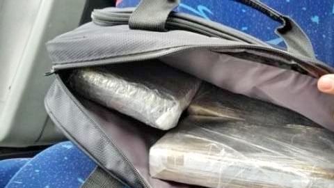 mochila cocaína