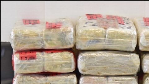 decomiso droga y dinero