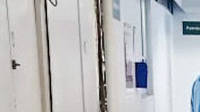 Hospitales saturados enfermos de  COVID-19.