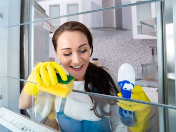 nevera limpiar limpieza cocina