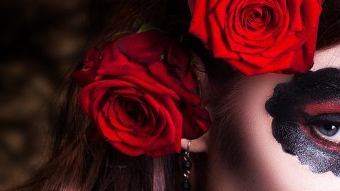 Disfraces de Catrinas.