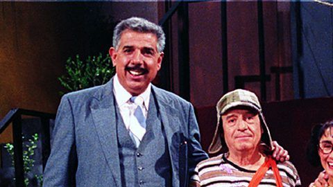 Rubén Aguirre, también conocido como El Profesor Jirafales en la Vecindad del Chavo.