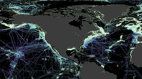 Las zonas negras del mapa aún necesitan ser sondeadas para obtener más información de ellas.