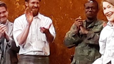 Glenda Jackson en el clásico "King Lear" de Shakespeare, 2019