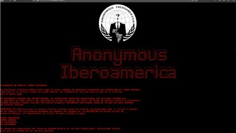 Anonymous atacó la página de Conapred