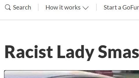 El agredido pidió ayuda en GoFundMe.