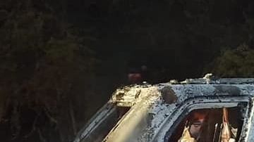 FOTOS: Pelea entre los Chapitos y el Mayo Zambada deja 14 trocas destruidas