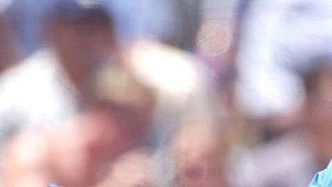 Sammy Sosa en un partido con los Chicago Cubs.