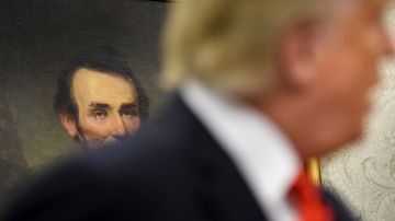 Trump se comparó con Lincoln.