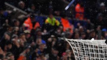 Jamie Vardy celebrando un gol en la Premier League.