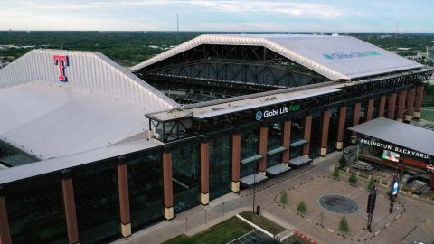 El Globe Life Field está a la espera de su inauguración oficial con los Rangers de Texas.