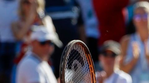 Novak Djokovic en el Adria Tour.