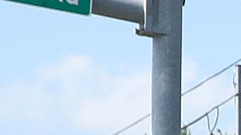 La carroza con el féretro de George Floyd en Houston.