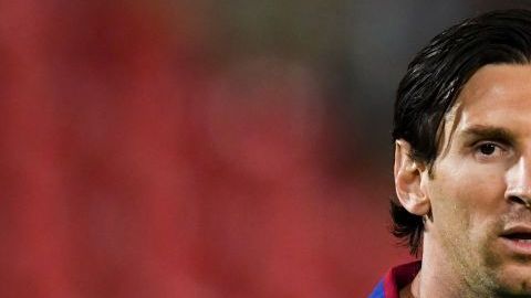 Lionel Messi volvió a la actividad con el Barcelona.