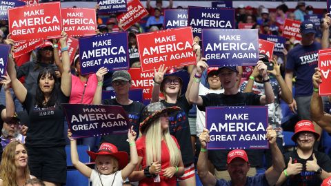 Mitin de Trump en Tulsa