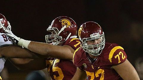 Max Tuerk portaba el número 72 en su paso por USC Trojans.