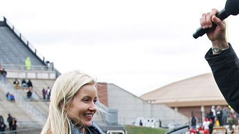 Drew Brees y su esposa Brittany Brees.